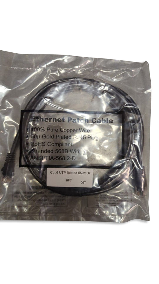 Ethernet Cat6 6' sem obstáculos